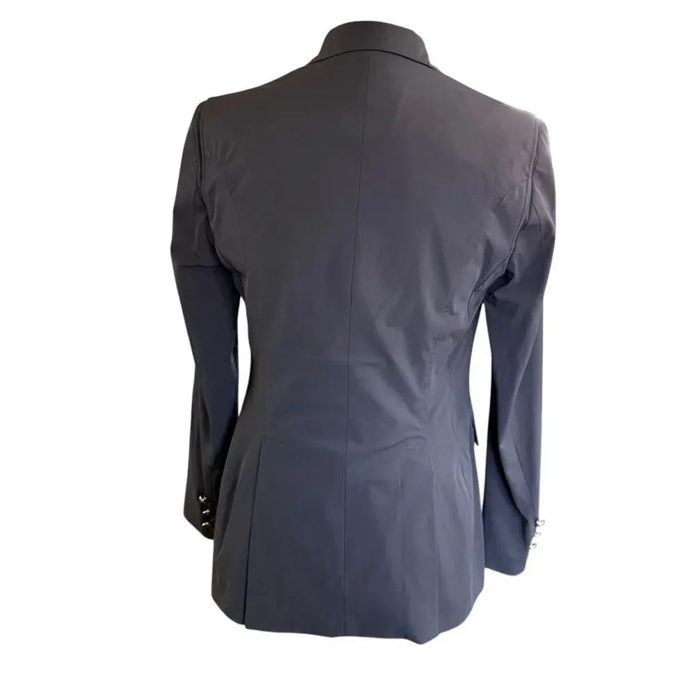 Ariat Pro Series Women's Bronte Show Coat Blazer US 8R Black Oldmoney Equestrian - Picture 7 of 16